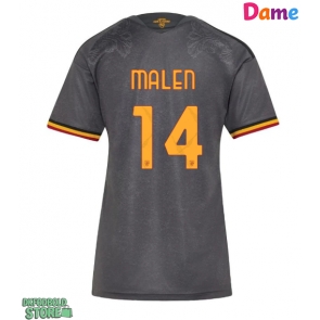 AS Roma Donyell Malen #14 Replika Tredjetrøje Dame 2026-27 Kortærmet